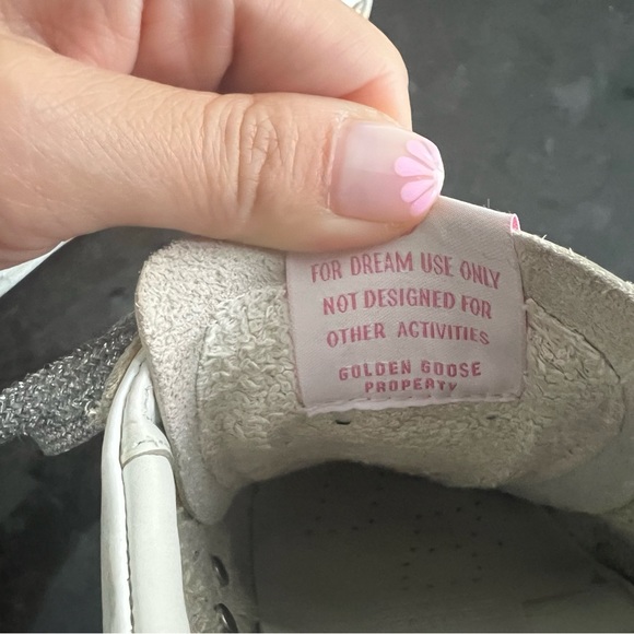 GOLDEN GOOSE SNEAKERS: CUSTOM EVIL EYE and HEARTS WITH JEWELS , size 36 - Picture 6 of 7